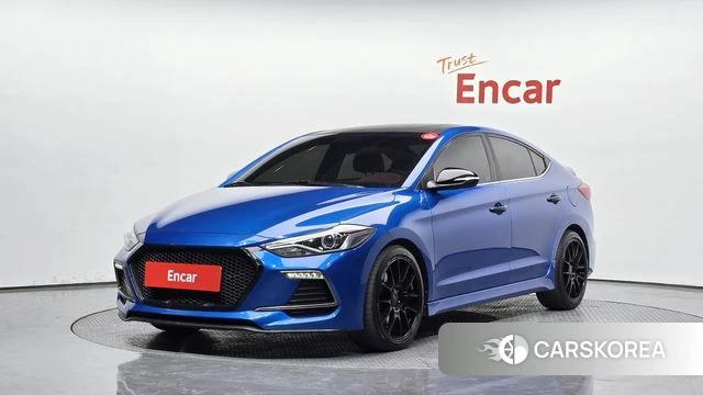 Hyundai Avante AD 2018 Синий из Кореи