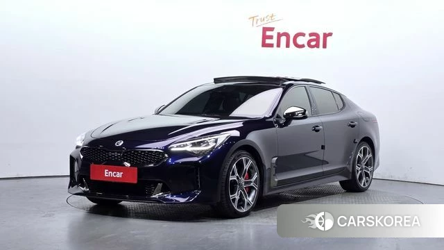 Kia Stinger 2018 Синий из Кореи