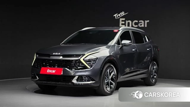 Kia Sportage 5th Generation Hybrid 2024 Серый из Кореи