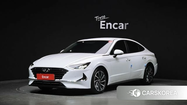 Hyundai Sonata (DN8) 2019 Белый из Кореи