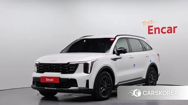 Kia The New Sorento 4th Generation 2023 Белый из Кореи
