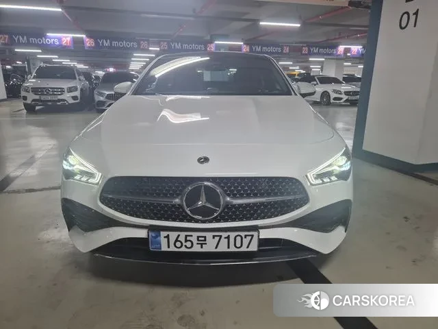 Mercedes-Benz CLA-Class C118 2025 Белый из Кореи