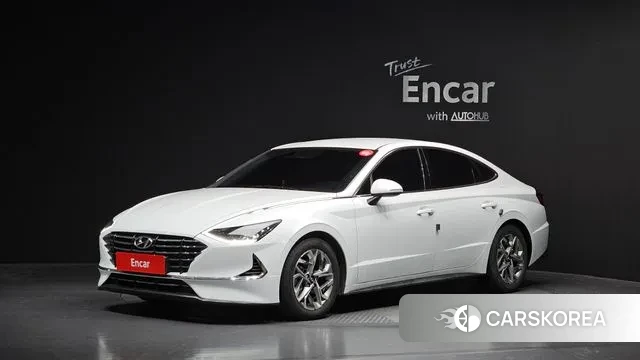 Hyundai Sonata (DN8) 2021 Белый из Кореи