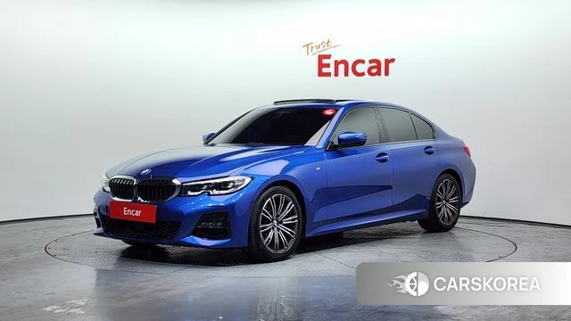 BMW 3 Series (G20) 2021 Синий из Кореи