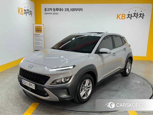 Hyundai The New Kona 2022 Светло-серебряный цвет из Кореи