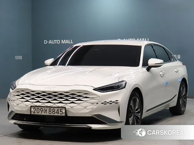 Kia K8 2021 Белый из Кореи