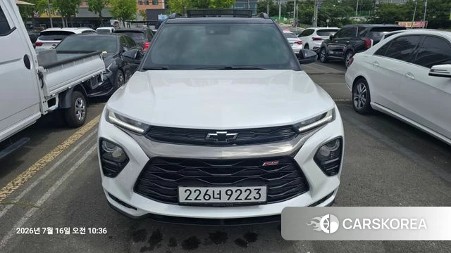 Chevrolet (GM Daewoo) Trailblazer 2020 Белый из Кореи