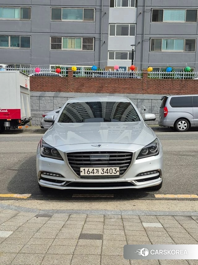 Genesis G80 2018 Серебряный из Кореи