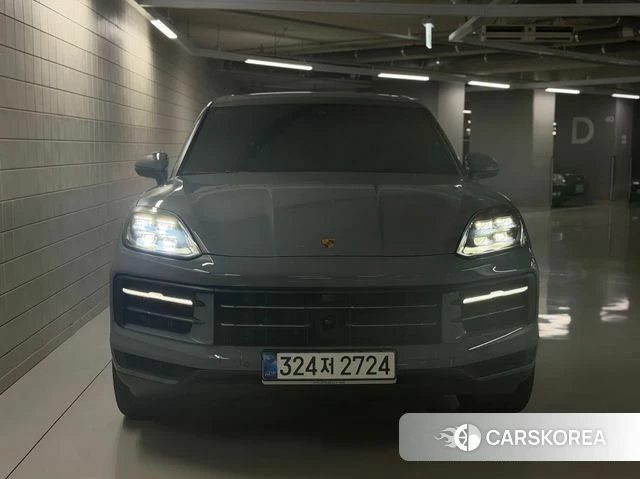 Porsche Cayenne (PO536) 2023 Серый из Кореи