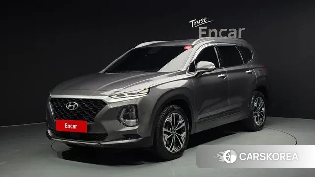 Hyundai Santa Fe TM 2018 Серый из Кореи