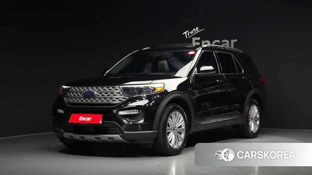 Ford Explorer 6th Generation 2022 Черный из Кореи