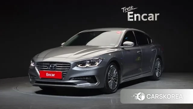 Hyundai Grandeur IG Hybrid 2018 Серебряный из Кореи