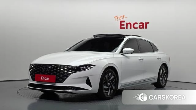 Hyundai The New Grandeur IG Hybrid 2022 Белый из Кореи