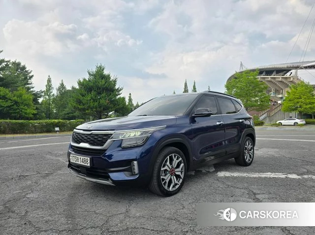 Kia Seltos 2020 Синий из Кореи