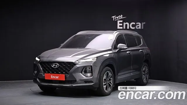 Hyundai Santa Fe TM 2018 Серый из Кореи