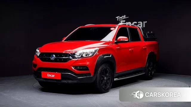 Ssangyong Rexton Sports 2019 Красный из Кореи