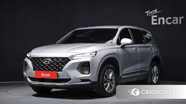 Hyundai Santa Fe TM 2020 Серебряный из Кореи