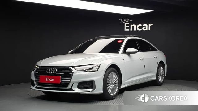 Audi A6 (C8) 2020 Белый из Кореи