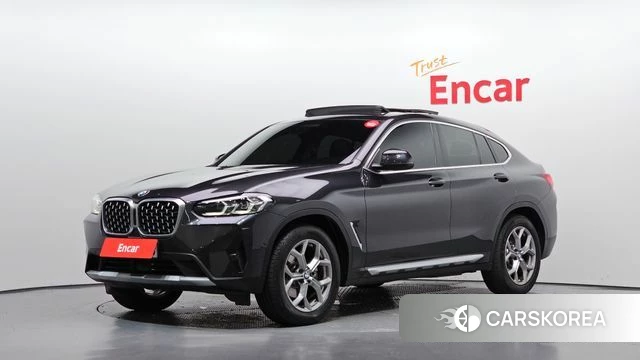 BMW X4 (G02) 2022 Серый из Кореи