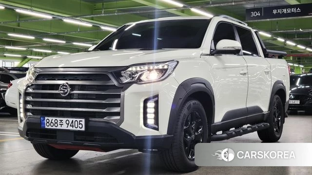 Ssangyong The New Rexton Sport 2022 Белый из Кореи
