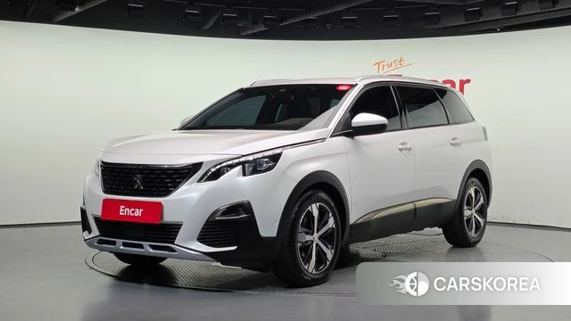 Peugeot 5008 second generation 2018 Белый из Кореи