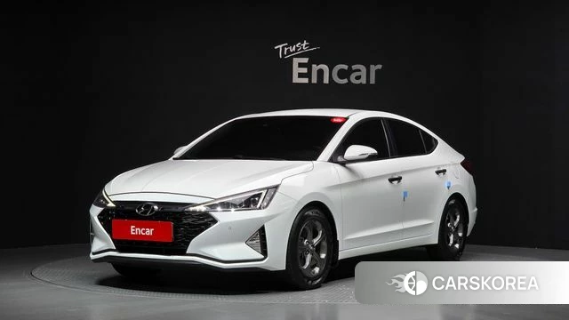 Hyundai The New Avante AD 2019 Белый из Кореи