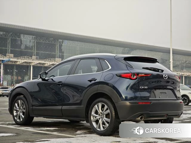 Mazda CX-30 2021 Синий из Китая