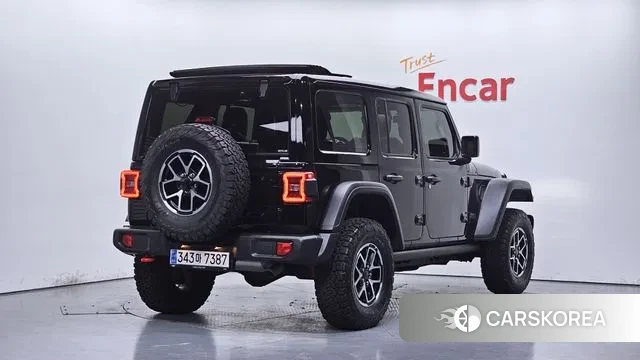 Jeep Wrangler (JL) 2024 Черный из Кореи