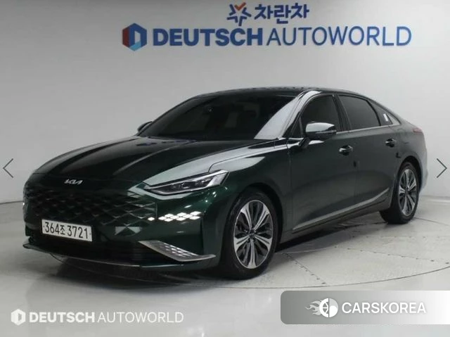 Kia K8 2021 Зеленый из Кореи