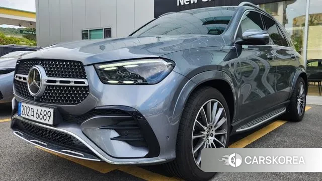 Mercedes-Benz GLE-Class W167 2024 Серебристо-серый из Кореи