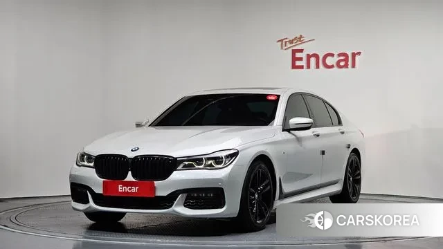BMW 7 Series (G11) 2018 Белый из Кореи