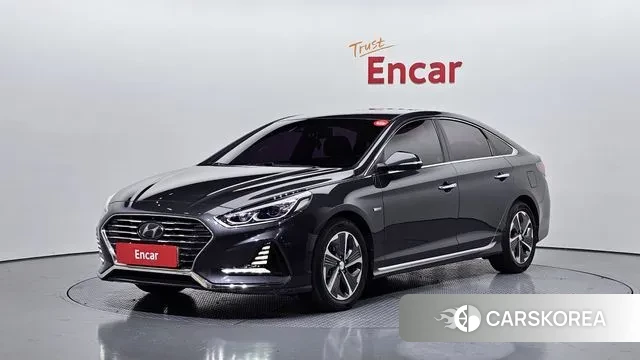 Hyundai Sonata New Rise Hybrid 2018 Серый из Кореи