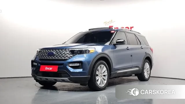 Ford Explorer 6th Generation 2020 Синий из Кореи
