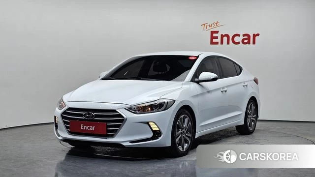 Hyundai Avante AD 2018 Белый из Кореи