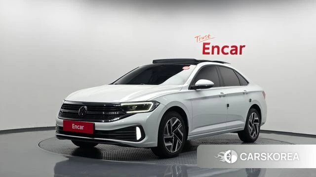 Volkswagen 7th Generation of Jetta 2022 Белый из Кореи