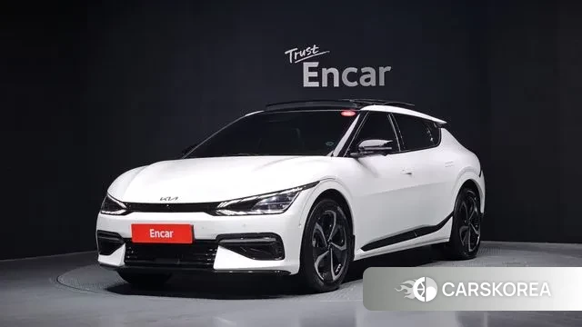 Kia EV6 2023 Белый из Кореи