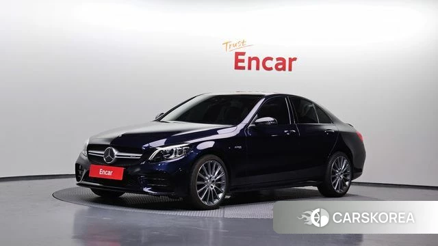 Mercedes-Benz C-Class W205 2019 Синий из Кореи