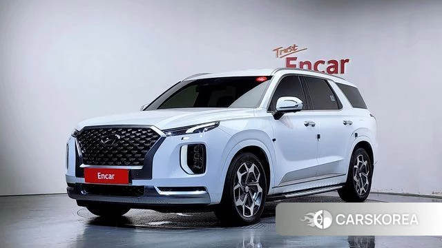 Hyundai Palisade 2021 Белый из Кореи