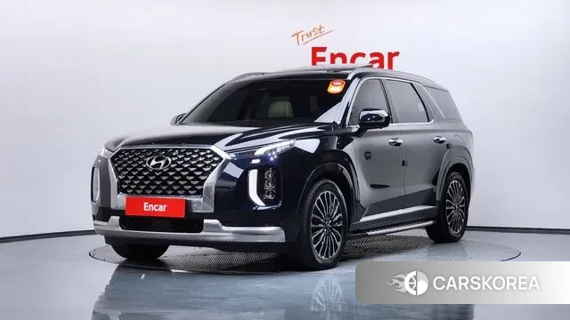 Hyundai Palisade 2021 Синий из Кореи