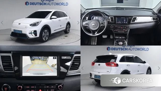 Kia Niro EV 2018 Белый из Кореи