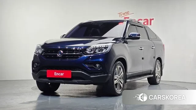 Ssangyong Rexton Sports 2018 Синий из Кореи
