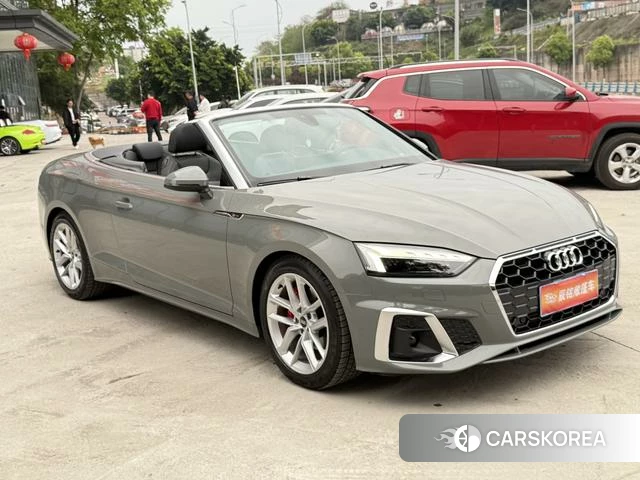 Audi A5 2022 Темно-серый из Китая
