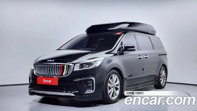 Kia The New Carnival 2019 Черный из Кореи