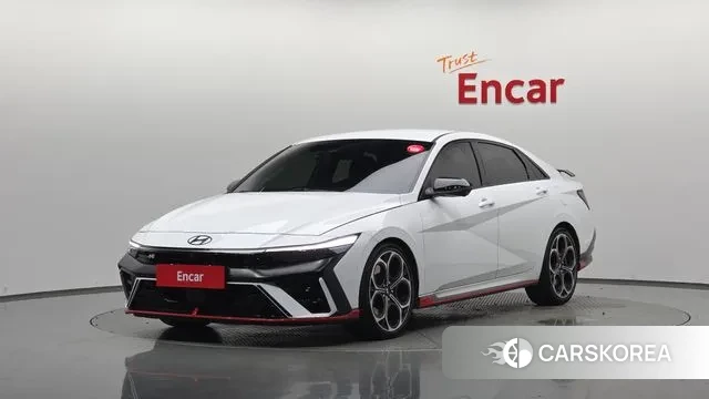 Hyundai The New Avante (CN7) 2023 Белый из Кореи