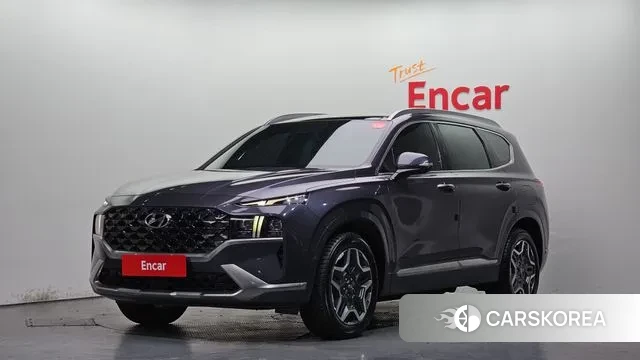 Hyundai The New Santa Fe 2021 Серый из Кореи