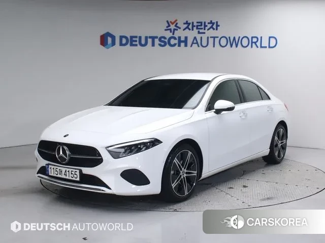 Mercedes-Benz A-Class W177 2024 Белый из Кореи