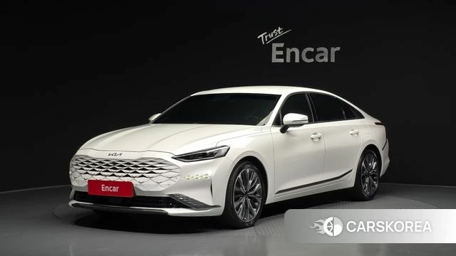 Kia K8 2021 Белый из Кореи