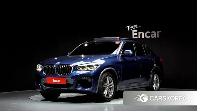 BMW X4 (G02) 2021 Синий из Кореи