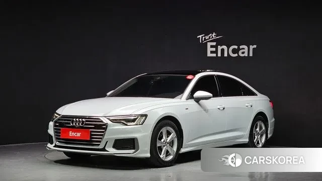 Audi A6 (C8) 2020 Белый из Кореи