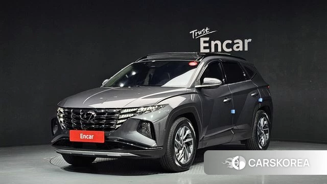 Hyundai Tucson Hybrid (NX4) 2021 Серый из Кореи